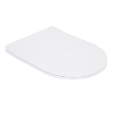 Сидіння для унітаза (Robin 520,660, Scorpio 520,660) 460x362x50 мм, White, з мікроліфтом, Slim Duroplast, Quick Release QTSC179W47351 Qtap