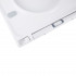 Сидіння для унітаза (Robin, Aries) 430x360x50 мм, White, з мікроліфтом, Slim Duroplast, Quick Release QT99HXU13W Qtap