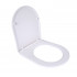 Сидіння для унітаза підлогового (Dove) 425×363×30 мм, White, з мікроліфтом, Slim Duroplast, Quick Release QT06228380BW3 Qtap Сидіння для унітаза підлогового (Dove) 425×363×30 мм, White, з мікроліфтом, Slim Duroplast, Quick Release QT06228380BW3 Qtap