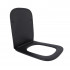 Сидіння для унітаза (Tern 490) 435x344x50 мм, Matt Black, з мікроліфтом, Slim Duroplast, Quick Release QTSC179MB47354 Qtap Сидіння для унітаза (Tern 490) 435x344x50 мм, Matt Black, з мікроліфтом, Slim Duroplast, Quick Release QTSC179MB47354 Qtap