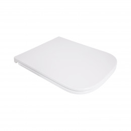 Сиденье для унитаза (Cardinal 620) 440x340x50 мм, White, с микролифтом Slim Duroplast, Quick Release QTSC179W50766 Qtap