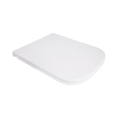 Сиденье для унитаза (Cardinal 620) 440x340x50 мм, White, с микролифтом Slim Duroplast, Quick Release QTSC179W50766 Qtap