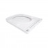 Сиденье для унитаза (Cardinal 620) 440x340x50 мм, White, с микролифтом Slim Duroplast, Quick Release QTSC179W50766 Qtap
