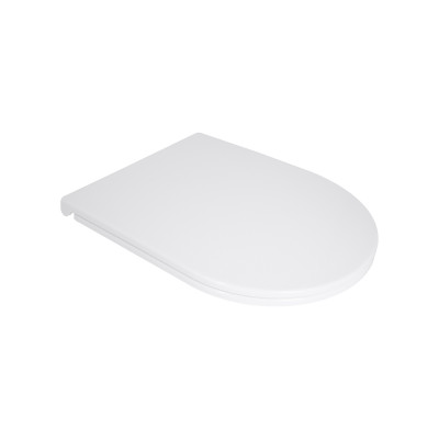 Сидіння для унітаза (Robin, Scorpio) 450x365x50 мм, White, з мікроліфтом, Slim Duroplast, Quick Release QT99HXU09W Qtap Сидіння для унітаза (Robin, Scorpio) 450x365x50 мм, White, з мікроліфтом, Slim Duroplast, Quick Release QT99HXU09W Qtap