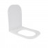 Сидіння для унітазу (Presto) 340х435х40 мм, White, з мікроліфтом, Slim Duroplast, Quick Release QT26992615EW Qtap