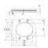 Сидіння для унітаза (Grand) 425х363х30 мм, White, з мікроліфтом Slim Duroplast, Quick Relase Qtap