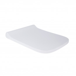 Сидіння для унітаза (Tern) 435x345x55 мм, White, з мікроліфтом, Slim Duroplast, Quick Release QT99HY2238W Qtap