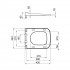 Сидіння для унітаза (Tern) 435x345x55 мм, White, з мікроліфтом, Slim Duroplast, Quick Release QT99HY2238W Qtap