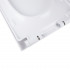 Сидіння для унітаза (Tern) 435x345x55 мм, White, з мікроліфтом, Slim Duroplast, Quick Release QT99HY2238W Qtap