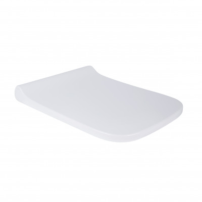 Сидіння для унітаза (Tern) 435x345x55 мм, White, з мікроліфтом, Slim Duroplast, Quick Release QT99HY2238W Qtap
