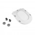 Сидіння для унітаза (Presto) 335х420х35 мм, White, з мікроліфтом, Slim Duroplast, Quick Release QT26991217AW Qtap