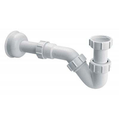 Сифон для біде 1 1/4х32 з розетою без зливу HC23 Сифон для біде 1 1/4х32 з розетою без зливу HC23