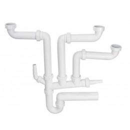 Сифон для кухонної мийки багатофункційний SSK3-50 Сифон для кухонної мийки багатофункційний SSK3-50