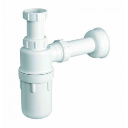 Сифон для кухонної мийки великий 1 (1/2х40) без зливу C31ARPF ресторанний