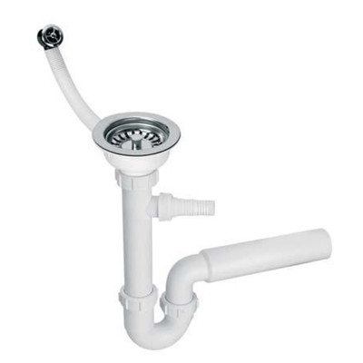 Сифон для кухонної мийки + злив HC7+FSW50P-25