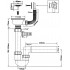 Сифон для кухонної мийки + злив HC7+FSW50PR Сифон для кухонної мийки + злив HC7+FSW50PR