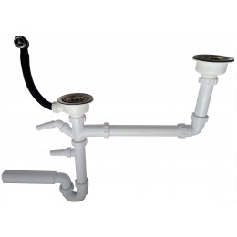 Сифон для кухонної мийки HC7-DOUBLE