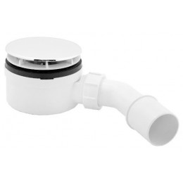 Сифон для піддона, d90мм, h60мм, вихід 40/50, білий HC2730LWHN-PB Сифон для піддона, d90мм, h60мм, вихід 40/50, білий HC2730LWHN-PB