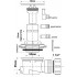 Сифон для піддона 50 мм, отвір - 50/60 HC252588-ST