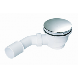 Сифон для піддона HC27-CPBN-PB 90 мм, хром