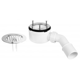 Сифон для піддона d.90 mm h53mm MP2730L3H-SL хром Сифон для піддона d.90 mm h53mm MP2730L3H-SL хром