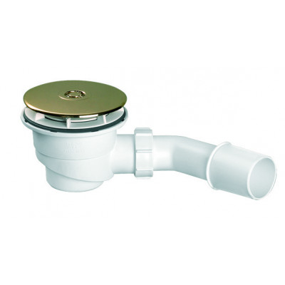 Сифон для піддона 90 золотий HC27-GP