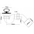 Сифон для піддона звичайний HC25-POL