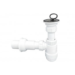 Сифон для умивальника низький 1 1/4″x50 мм HC1L-50