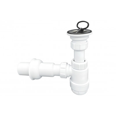 Сифон для умивальника низький 1 1/4″x50 мм HC1L-50