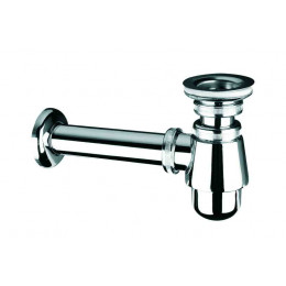 Сифон до умивальника, хром 220+255CB