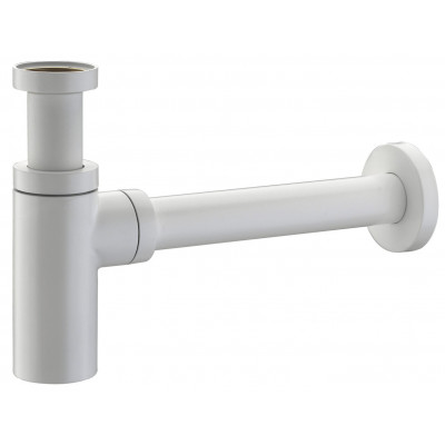 Сифон для умивальника без зливу 120WHITE білий Сифон для умивальника без зливу 120WHITE білий