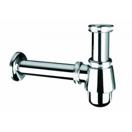 Сифон для умивальника без зливу 1 1/4х32 мм хромований високий 220CB Сифон для умивальника без зливу 1 1/4х32 мм хромований високий 220CB