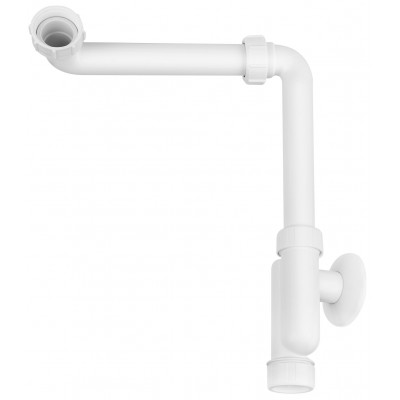Сифон для умивальника з подовжувачем, пристінний 1 1/4" х 32мм HC13SPS-X32PF