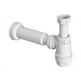Сифон для умивальника пляшковий "низький" 1 1/4х50 без зливу HC2-50 Сифон для умивальника пляшковий "низький" 1 1/4х50 без зливу HC2-50