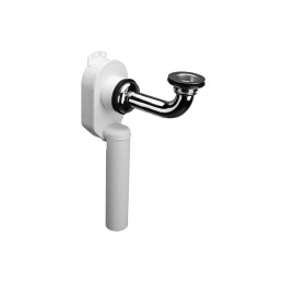 Сифон для умивальника прихований зі зливом 1 1/4*50 SUP-CB