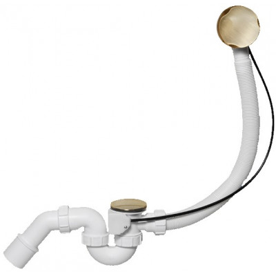 Сифон для ванни (автомат) 40/50 SZC HC31M-S2-AB антична бронза