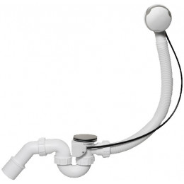 Сифон для ванни (автомат) 40/50 Сталь SZC HC31M-S2-SC Сифон для ванни (автомат) 40/50 Сталь SZC HC31M-S2-SC