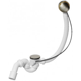 Сифон для ванни (автомат) 40/50 Сталь SZC HС31М-S2-SN Сифон для ванни (автомат) 40/50 Сталь SZC HС31М-S2-SN