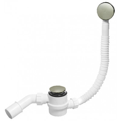 Сифон для ванни/піддона "клік-клак" з отвором 40/50 HC2600CLSN нержавіюча сталь Сифон для ванни/піддона "клік-клак" з отвором 40/50 HC2600CLSN нержавіюча сталь