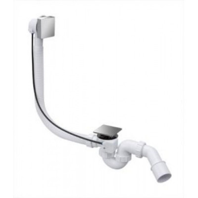 Сифон для ванни автомат 40/50 HC31SQ-CBS1 преміум квадрат, хром Сифон для ванни автомат 40/50 HC31SQ-CBS1 преміум квадрат, хром