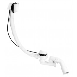 Сифон для ванни, автомат 40/50 MP31SSF-CBSQ квадрат, латунь