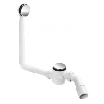 Сифон для ванни/піддона "клік-клак" з отвором 40/50 HC2600CL хром