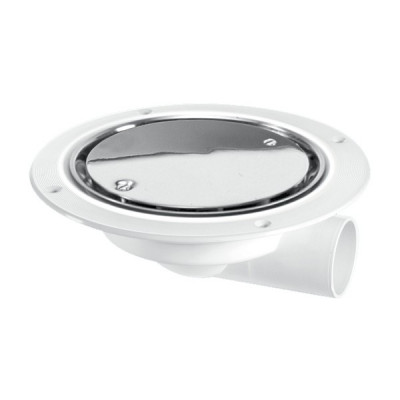 Злив у підлогу з ABS-пластику (круглий/120 мм/вихід - 50 мм) USG3SS Злив у підлогу з ABS-пластику (круглий/120 мм/вихід - 50 мм) USG3SS