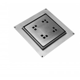 Злив в підлогу, отвір 90мм CD150-90-BMAC, узор MACINTOSH Злив в підлогу, отвір 90мм CD150-90-BMAC, узор MACINTOSH