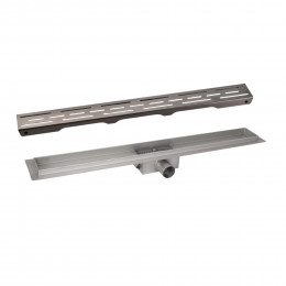 Комплект Qtap Taurus FD800 (PVD) Лінійний трап із нержавіючої сталі із сухим затвором 800 мм Комплект Qtap Taurus FD800 (PVD) Лінійний трап із нержавіючої сталі із сухим затвором 800 мм