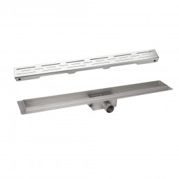 Комплект Qtap Taurus FD700 (NKS) Лінійний трап із нержавіючої сталі із сухим затвором 700 мм Комплект Qtap Taurus FD700 (NKS) Лінійний трап із нержавіючої сталі із сухим затвором 700 мм