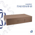 Раковина накладна Cardinal 600х380х140 мм, White, овальна, без донного клапана QT04116257W Qtap