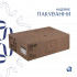 Комплект Qtap Tern: Раковина накладна прамокутна 480х370х135 мм White + Донний клапан PU02