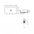 Комплект Qtap Tern: Раковина накладна прамокутна 600x400x110 мм WHITE + Донний клапан PU02