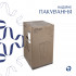Комплект Qtap Crow: Раковина напольна моноблок 445x420x840 мм White + Донний клапан PU02O